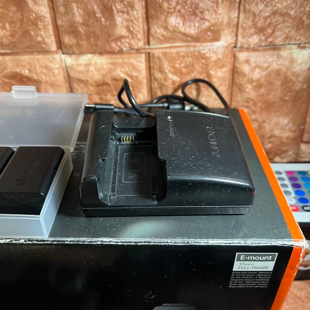 ソニー　SONY α7RⅡ 7R2 本体 非純正バッテリー 純正バッテリー