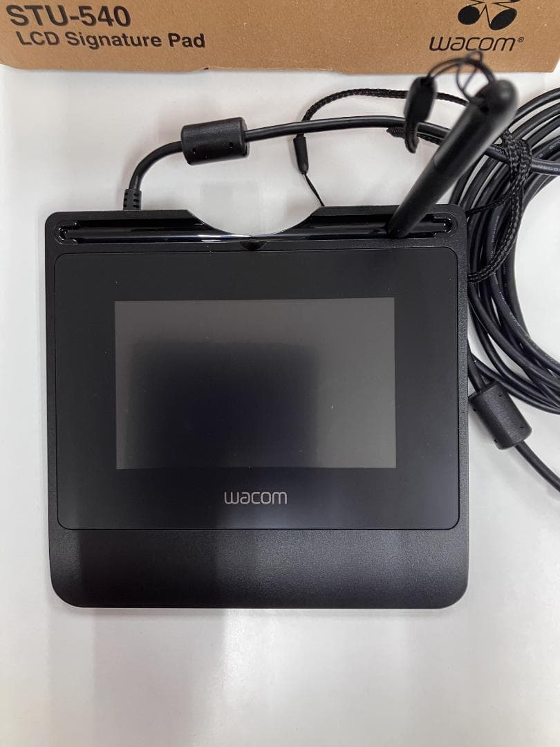 ワコム STU-540 5インチ 高解像度 カラースクリーン シグネチャーパッド