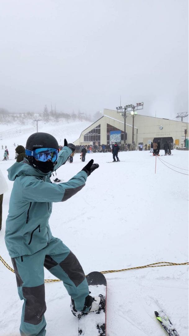 nature field　スノーウェア　上下セットアップ　GRN　Mサイズ