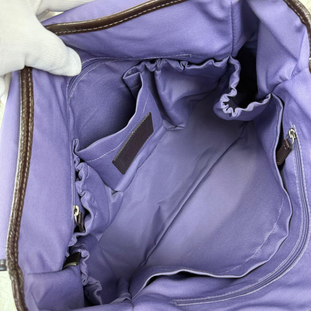 専用 極美品 | コーチ ショルダーバッグ マザーズバッグ F18373