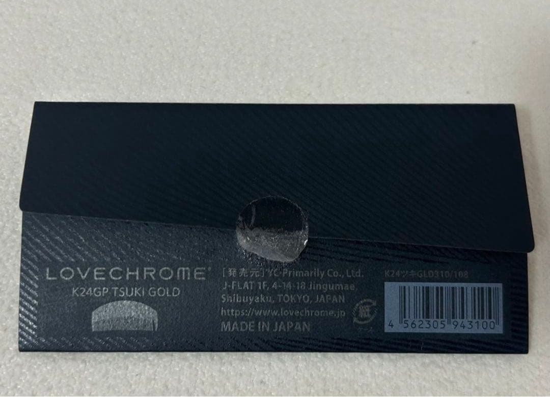 LOVECHROME ゴールドコーム K24GP TSUKI GOLD