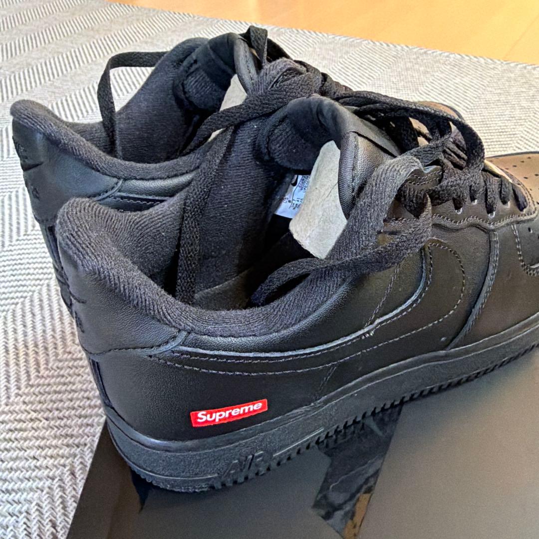 Supreme AF1 ブラック　最終値下げしました。