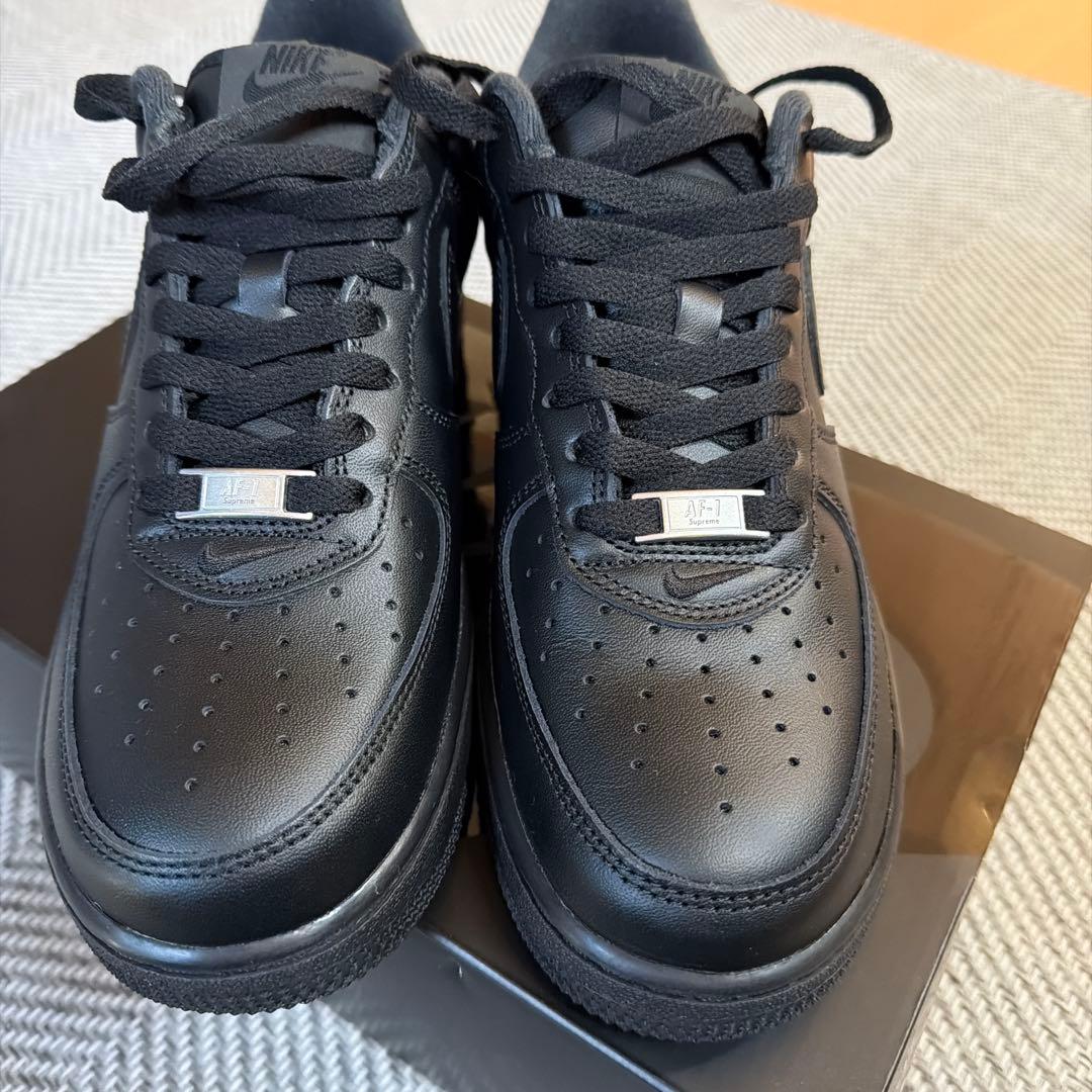 Supreme AF1 ブラック　最終値下げしました。