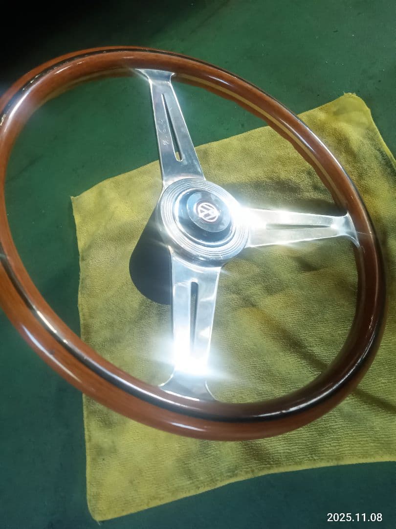 ✩クリスマスセール？！✩ナルディーウッドステアリング！　to-74VW ボス付き