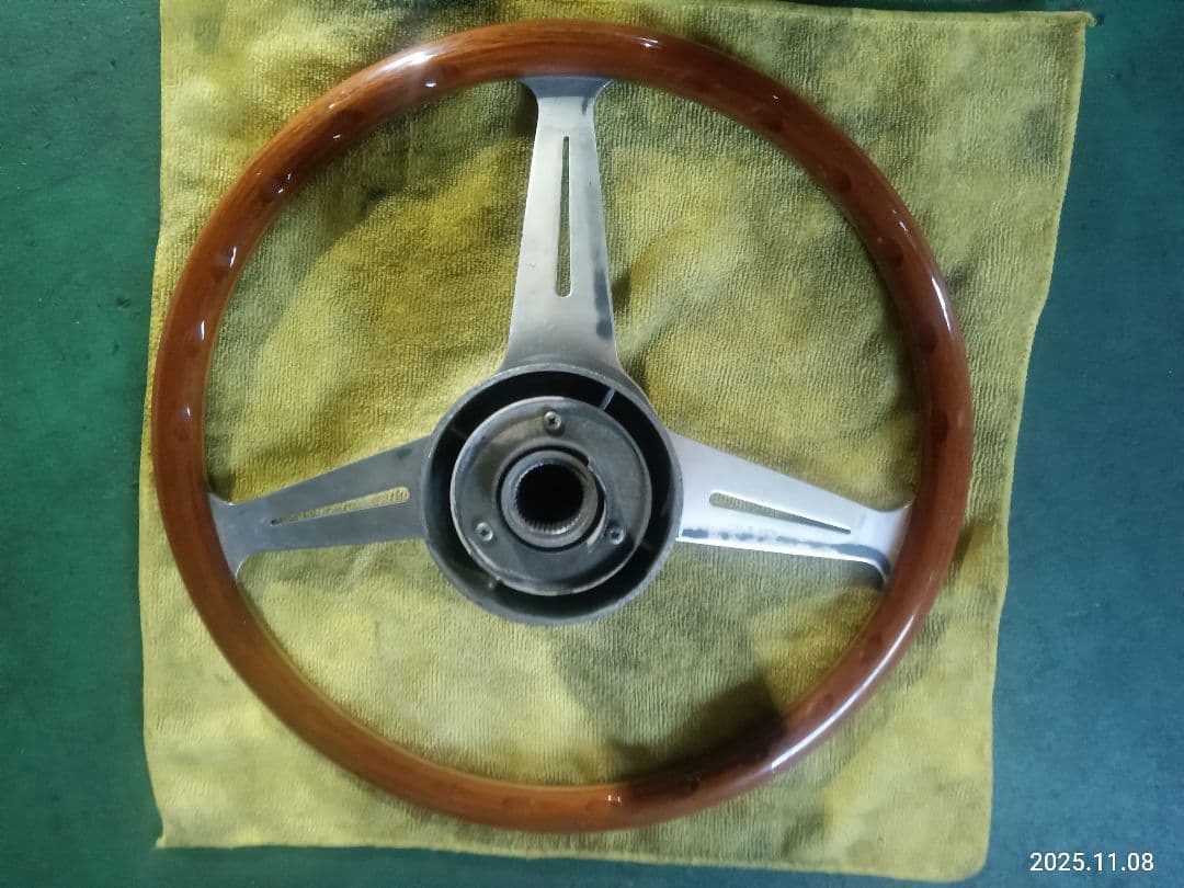 ✩クリスマスセール？！✩ナルディーウッドステアリング！　to-74VW ボス付き