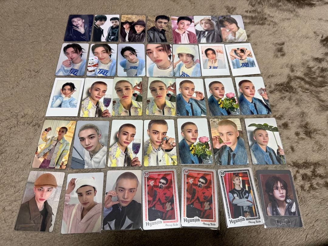 StrayKids ヒョンジン トレカ ID まとめ売り