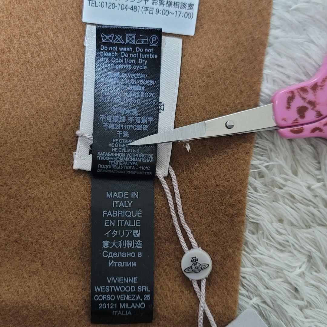新品タグ付き✨️Vivienne Westwood マフラー キャメル 24AW