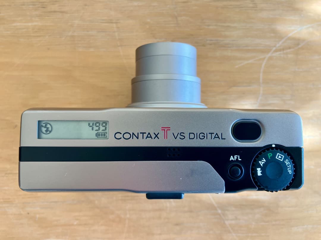 CONTAX TVS DIGITAL コンタックス コンパクトデジタルカメラ