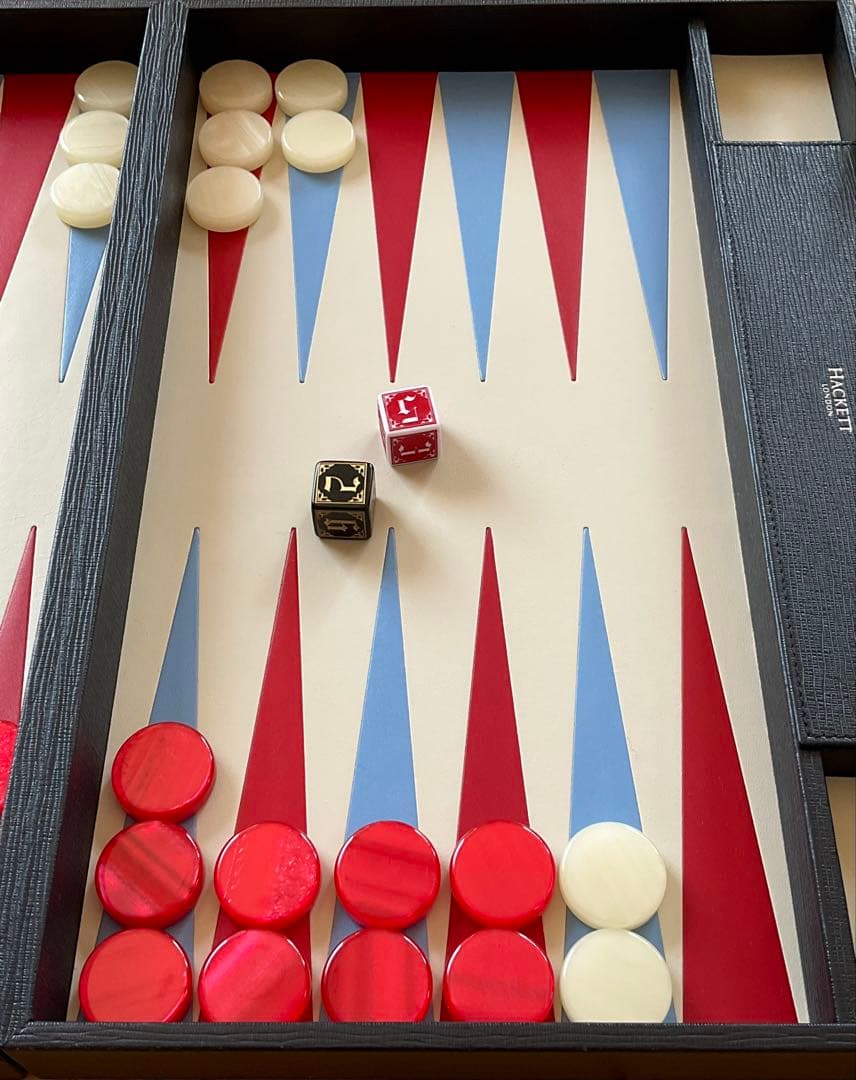 バックギャモン by HACKETT LONDON ＊革張り