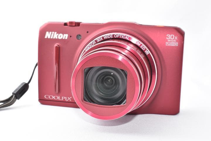 ニコン nikon coolpix S9700 レッド