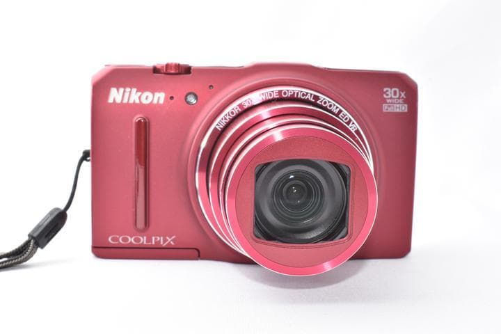 ニコン nikon coolpix S9700 レッド