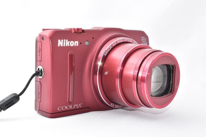 ニコン nikon coolpix S9700 レッド
