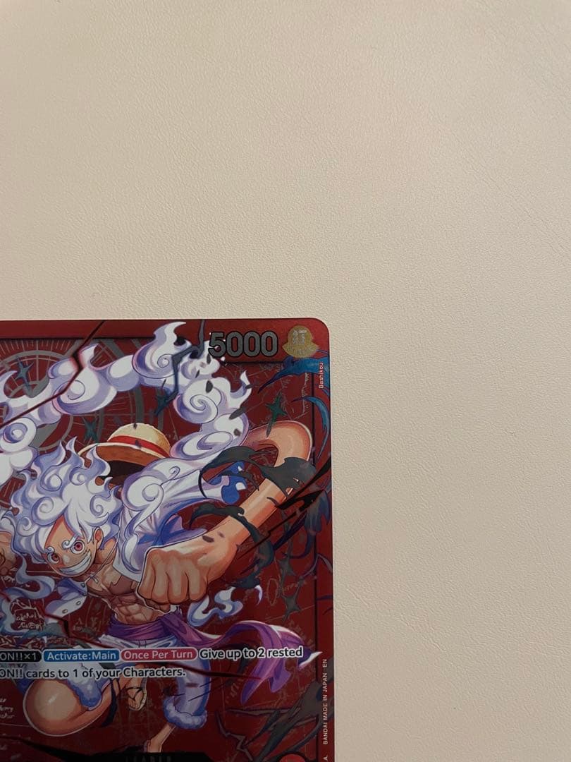 英語版ワンピース カードゲーム Monkey.D.Luffy リーダー