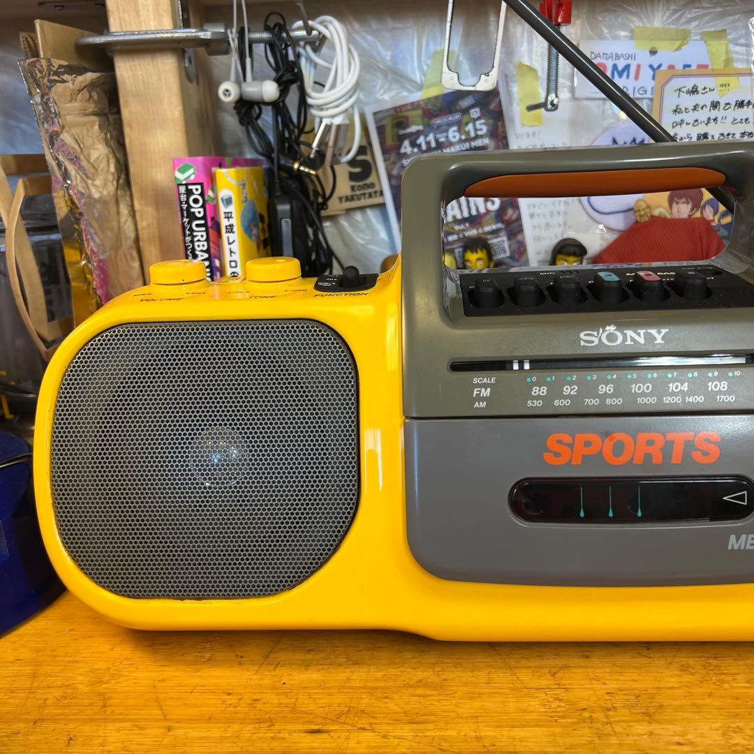 [メンテ済可動品]Sony Sports CFS-904 ラジカセ