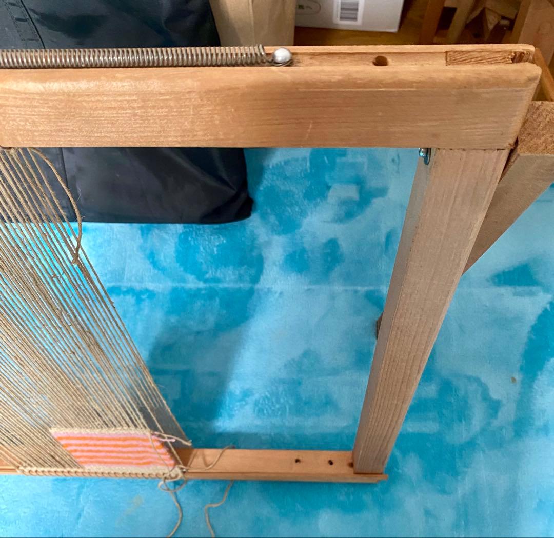 北欧絵織物 織り機 絵織り機 矢吹恵子