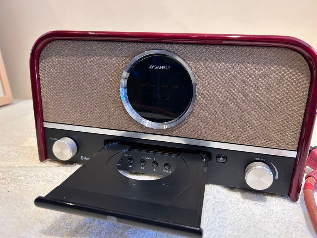 マ*ュ様 SANSUI　CDステレオシステム　SMS-800BT　展示品