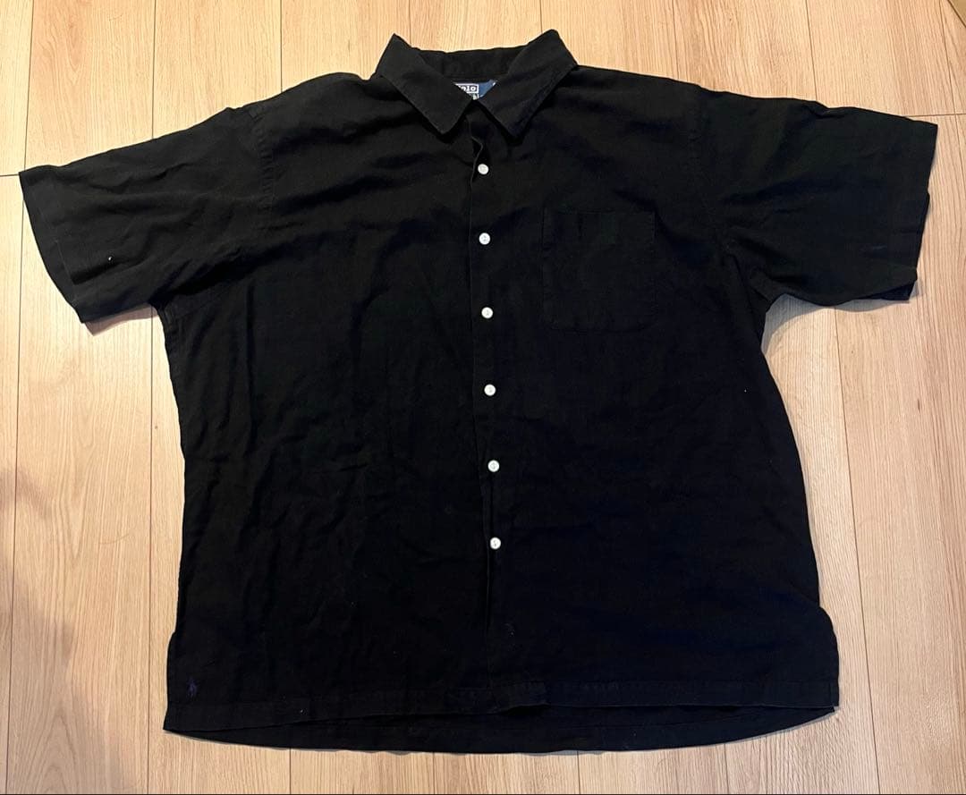 【完全無地/ブラック/美品】Polo Ralph Lauren CALDWELL