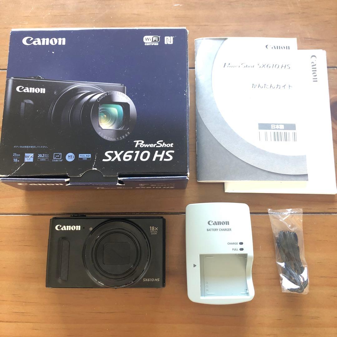 【作例あり】Canon Powershot SX610 HS コンデジ