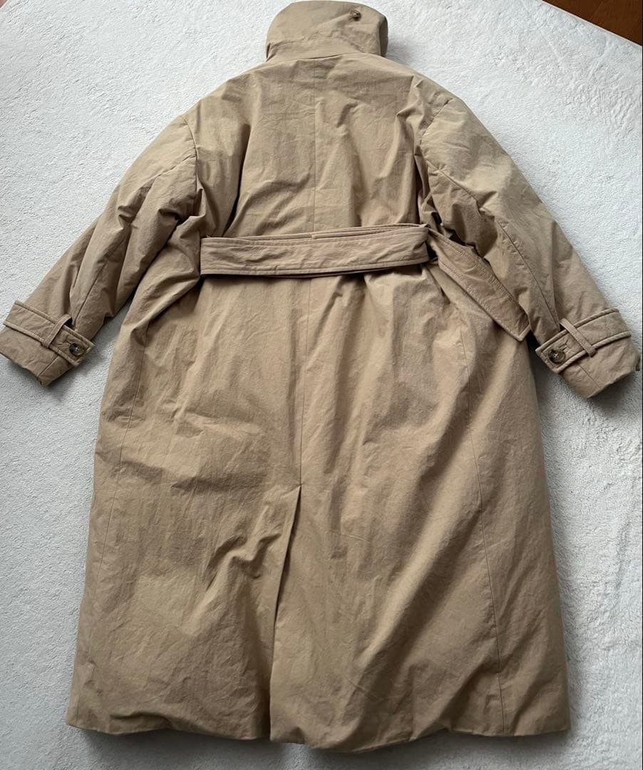 nano universe×西川DOWN　東原亜希　トレンチダウン　size３６