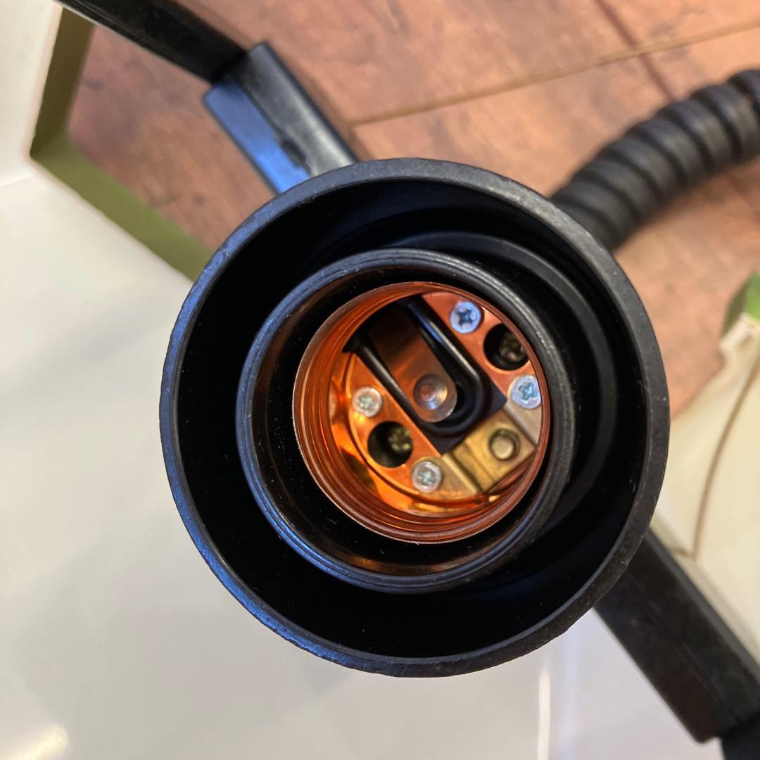 昭和レトロ ナショナル スクエア型 シェードランプ ペンダントライト 天井照明