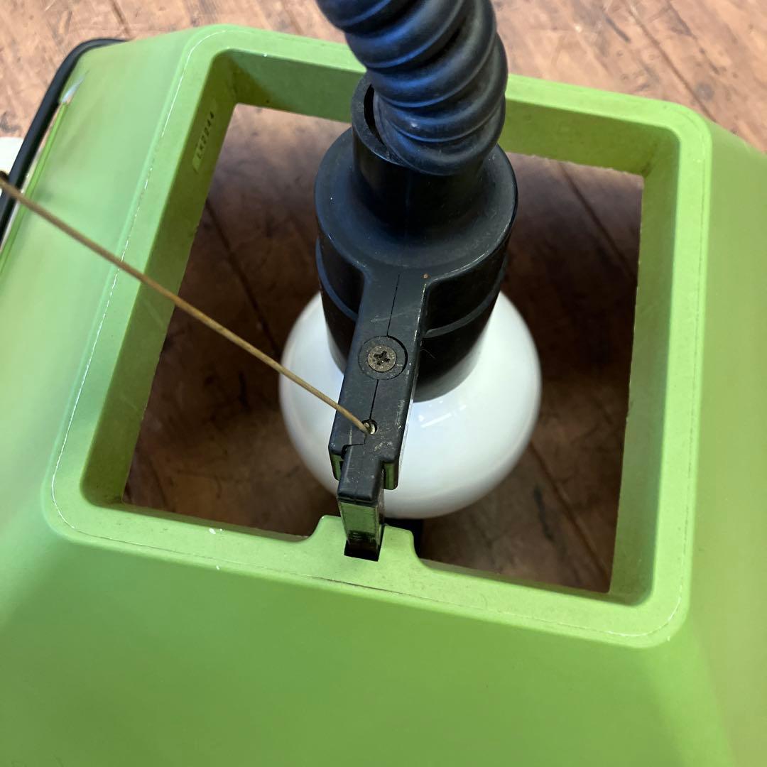 昭和レトロ ナショナル スクエア型 シェードランプ ペンダントライト 天井照明