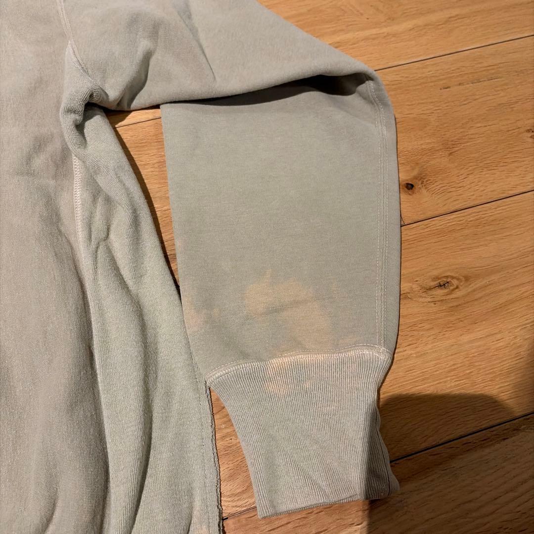 AURALEE オーラリー　リメイクパーカー　ベージュ　雰囲気系　カットオフ