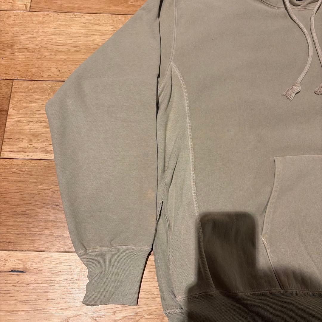 AURALEE オーラリー　リメイクパーカー　ベージュ　雰囲気系　カットオフ