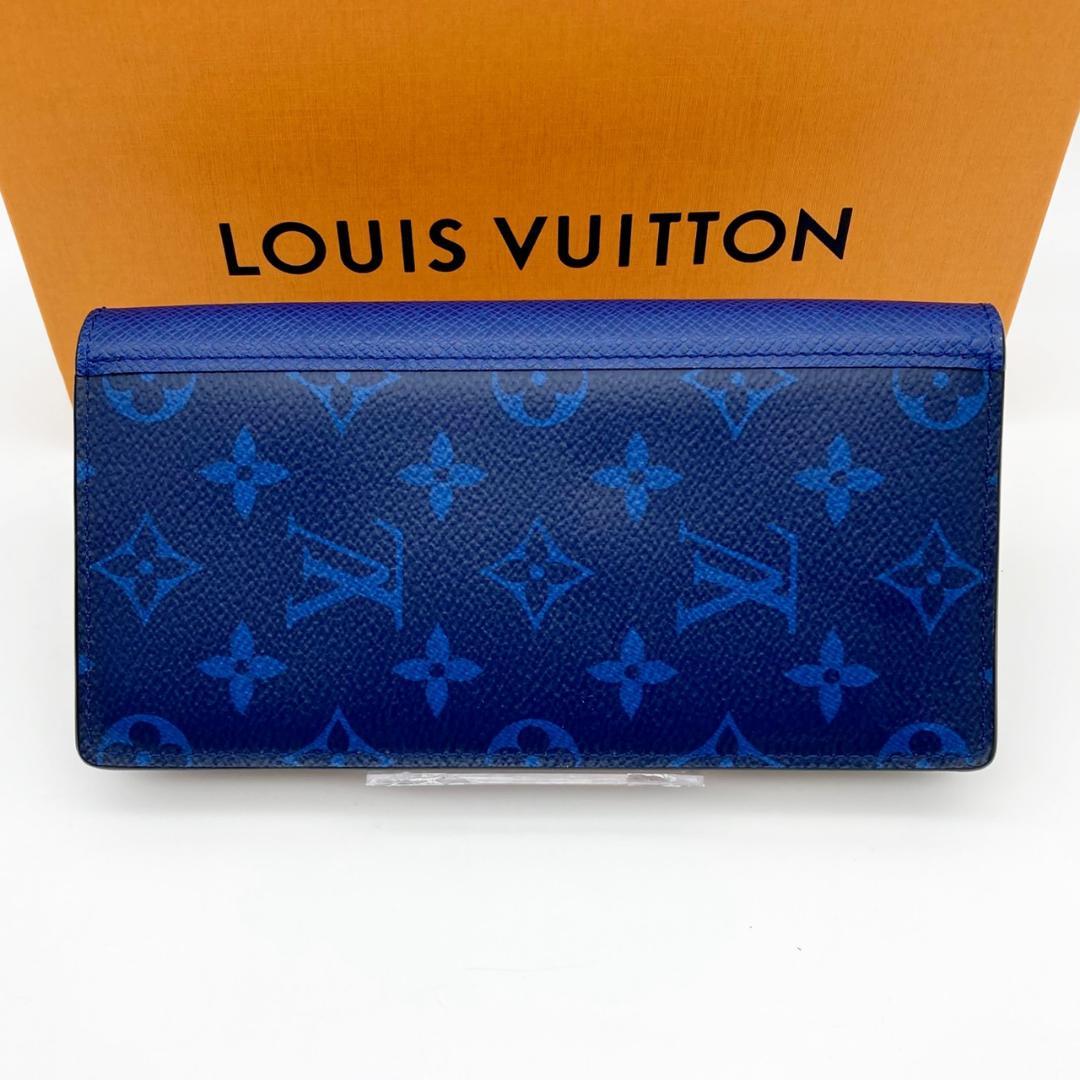 IC　ルイヴィトン　タイガラマ　ブラザ　長財布　コバルト　759