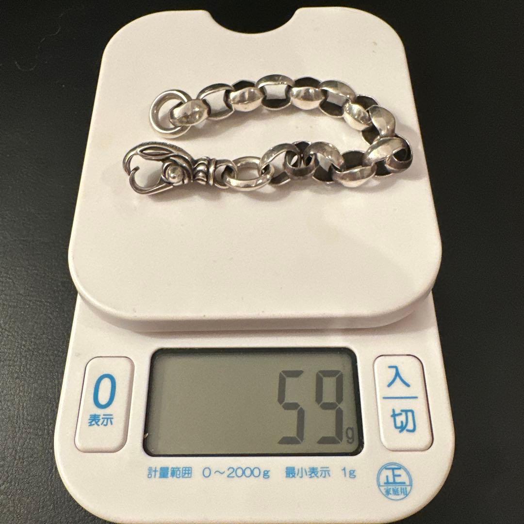 Leonard Kamhout 初期刻印 シルクリンクブレスレット .925
