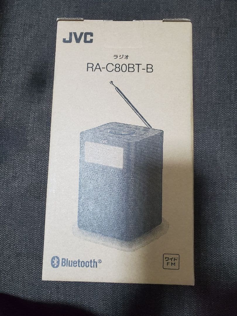 JVCケンウッド　ラジオ　RA−C80BT−B 新品
