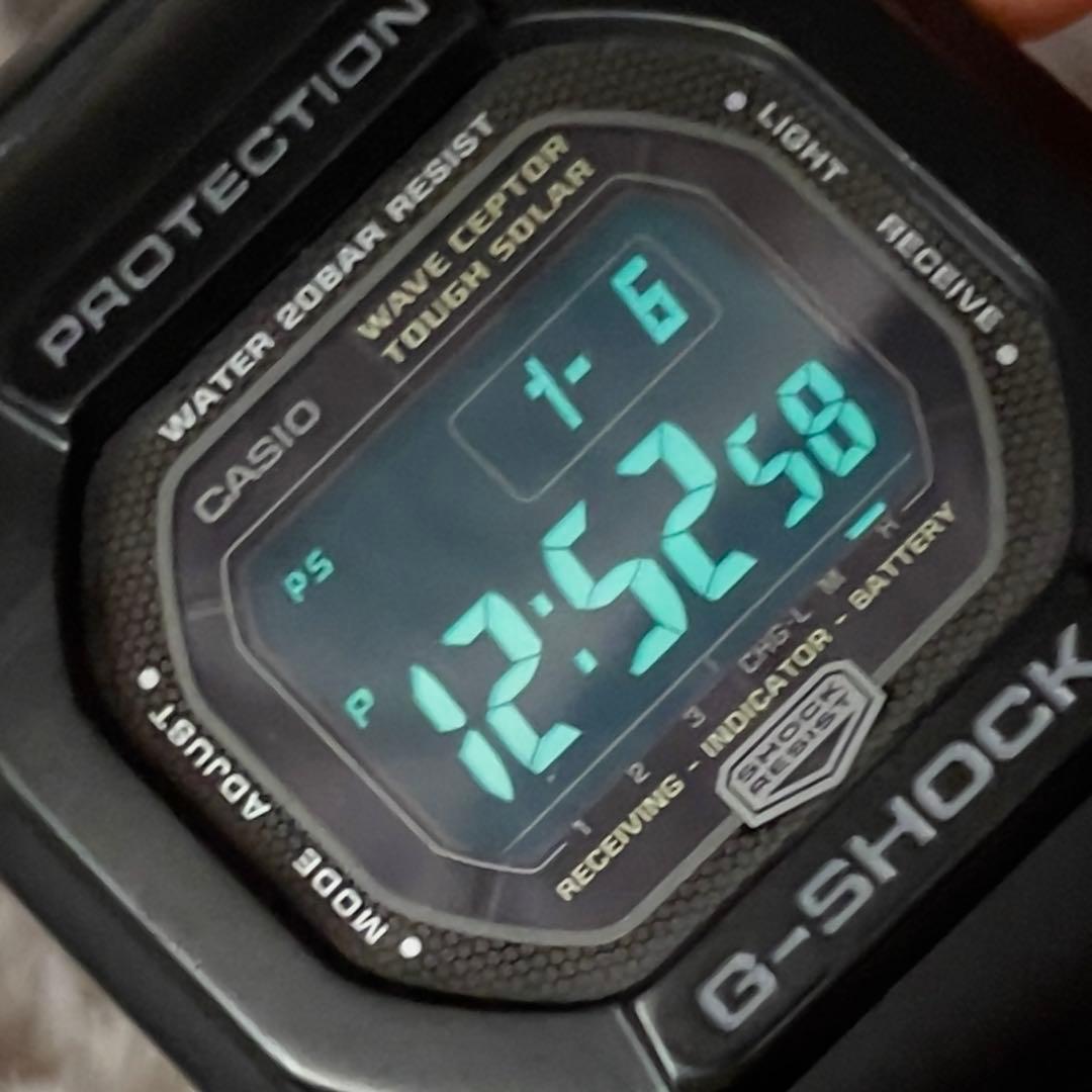 CASIO G-SHOCK ブラック GW-5600BJ タフソーラー