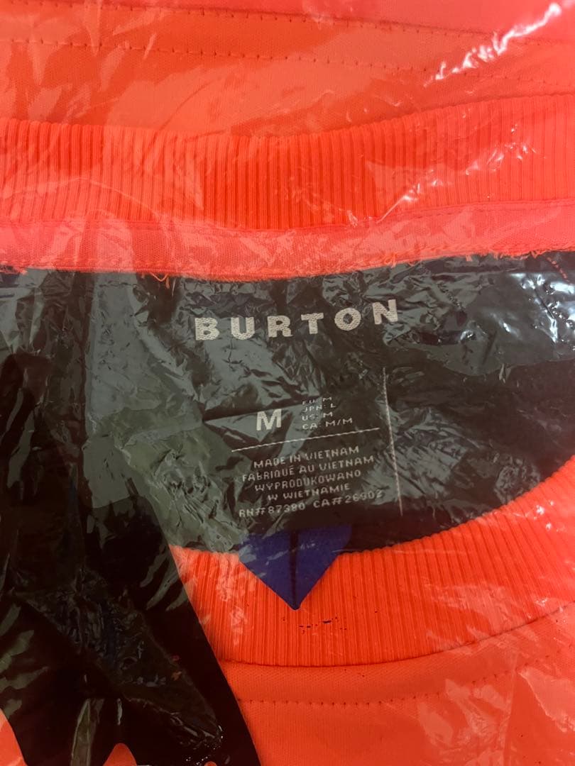 BURTON 撥水トレーナー　メンズ