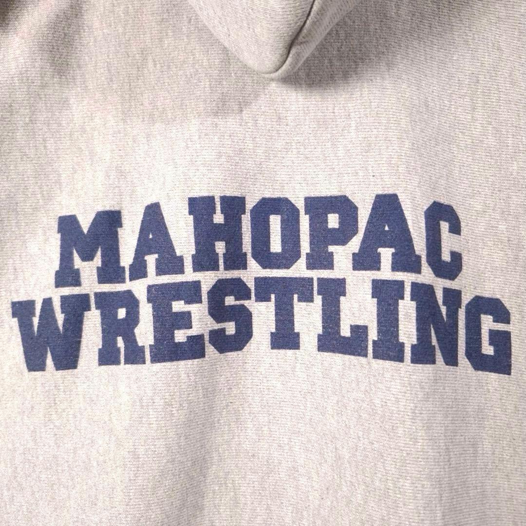 00s チャンピオン 両面プリント リバースウィーブ プルオーバー パーカー L