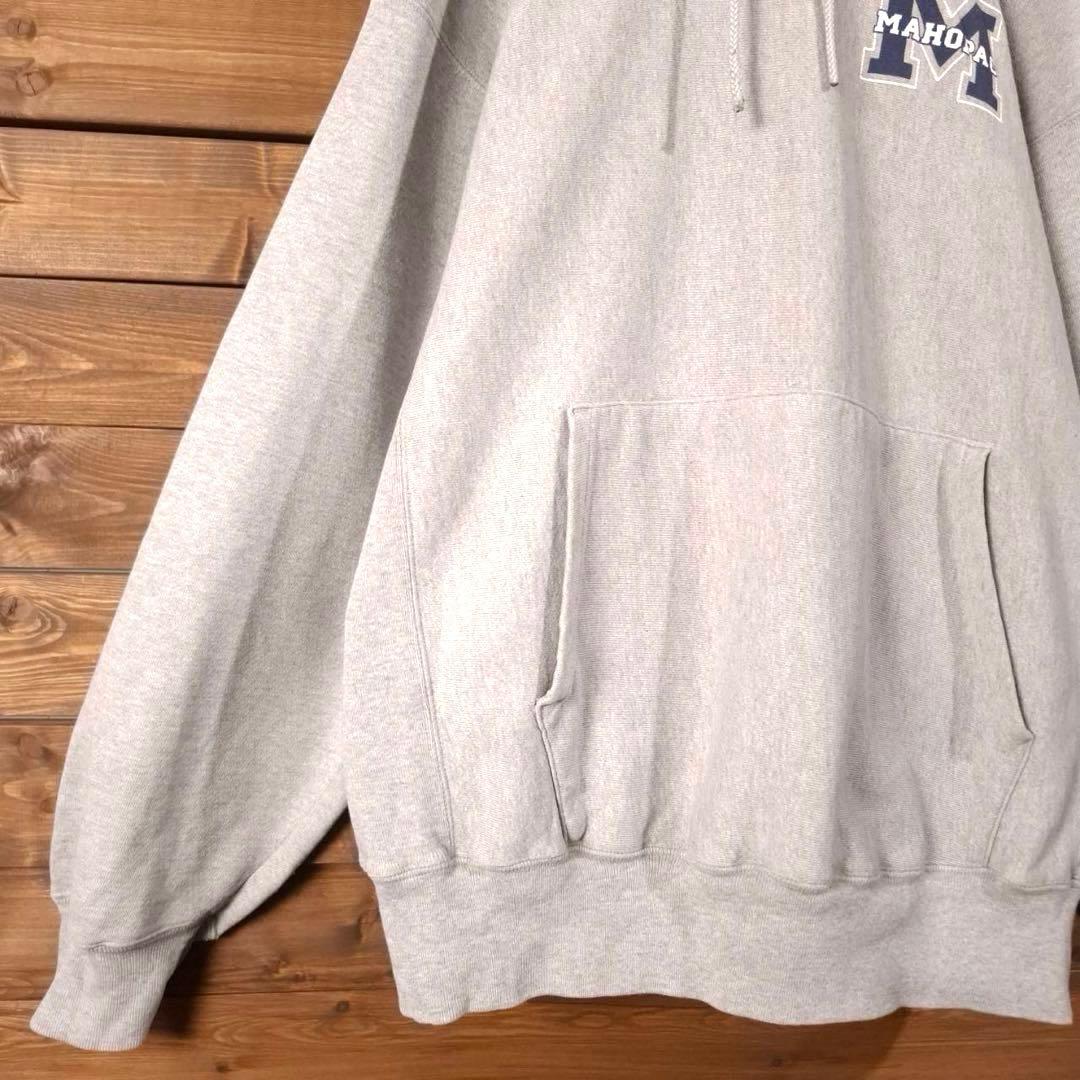 00s チャンピオン 両面プリント リバースウィーブ プルオーバー パーカー L