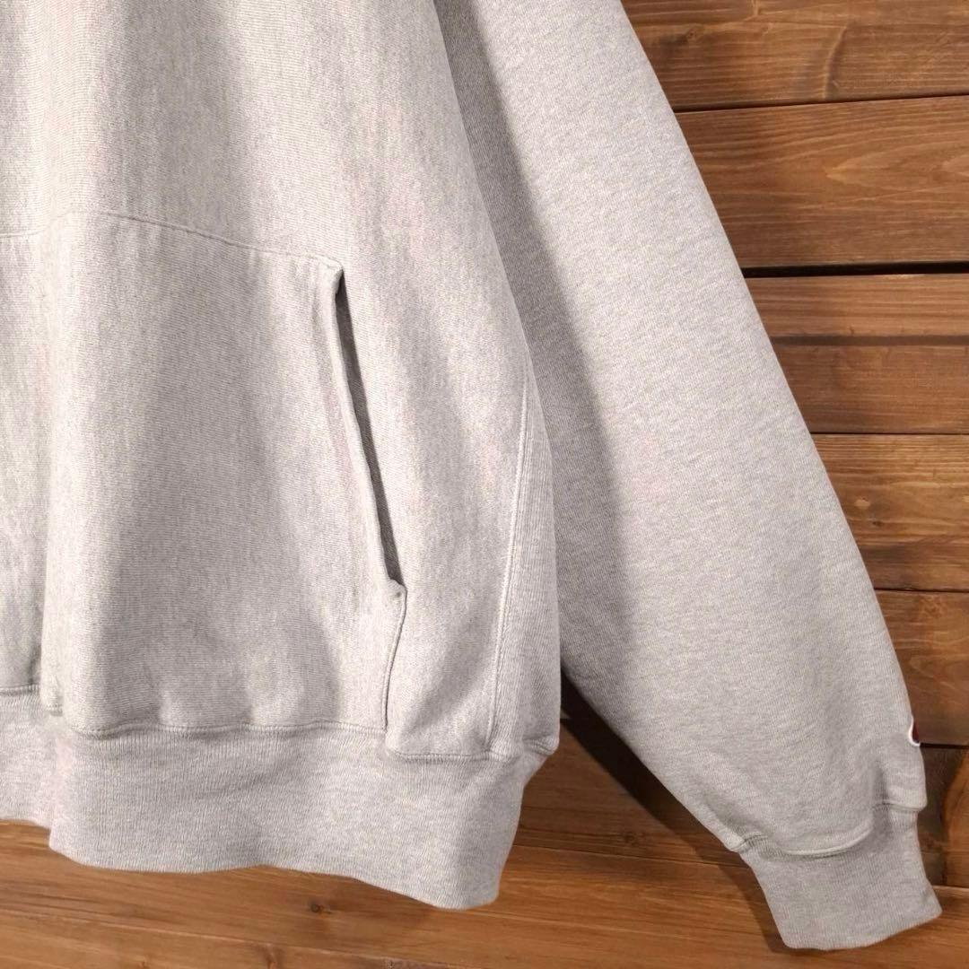 00s チャンピオン 両面プリント リバースウィーブ プルオーバー パーカー L