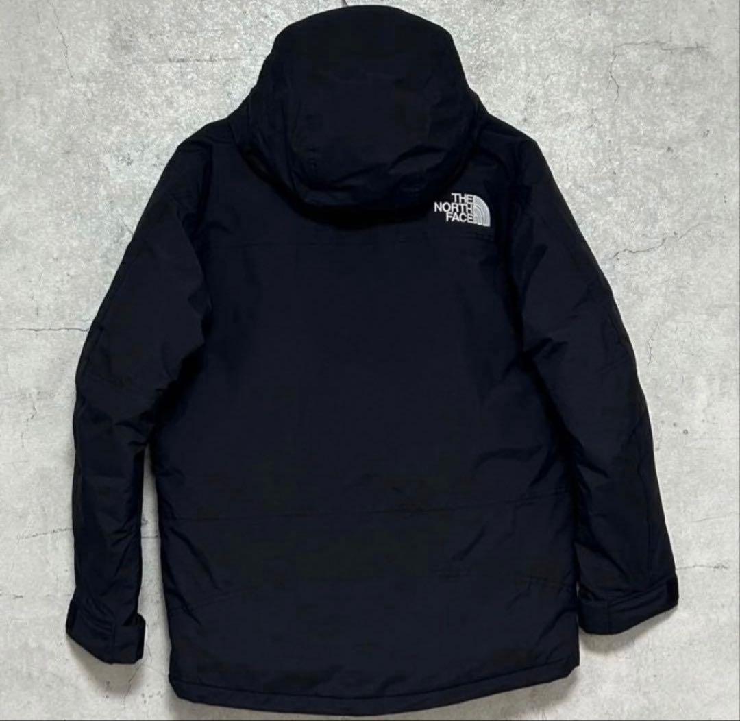 【24年式 】ノースフェイス マウンテン ダウンジャケット パーカー 黒 XL