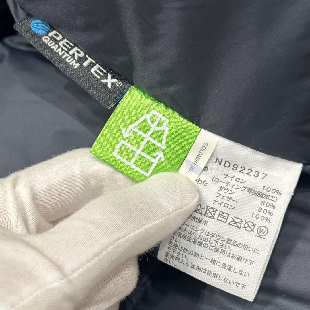 【24年式 】ノースフェイス マウンテン ダウンジャケット パーカー 黒 XL