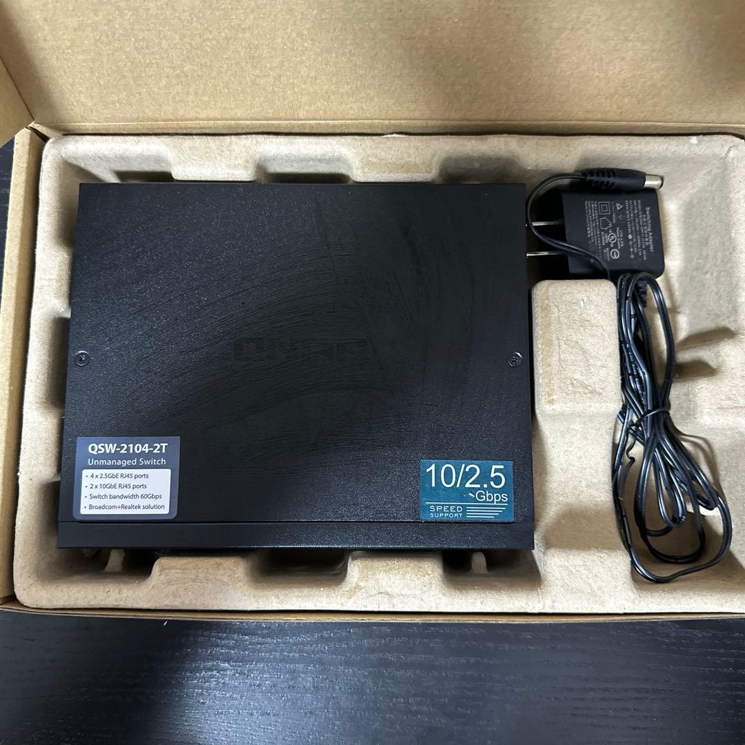 QNAP QSW-2104-2T スイッチングハブ