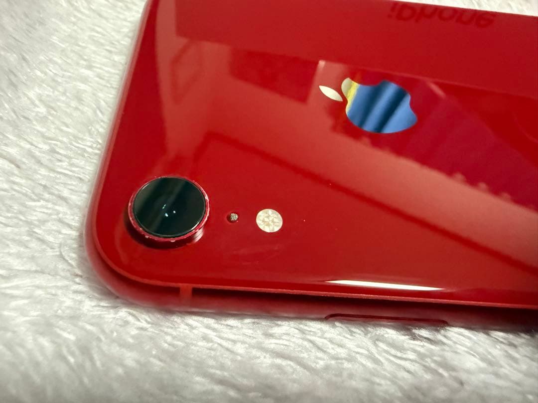 【中古、美品】iPhone XR 128GB レッド