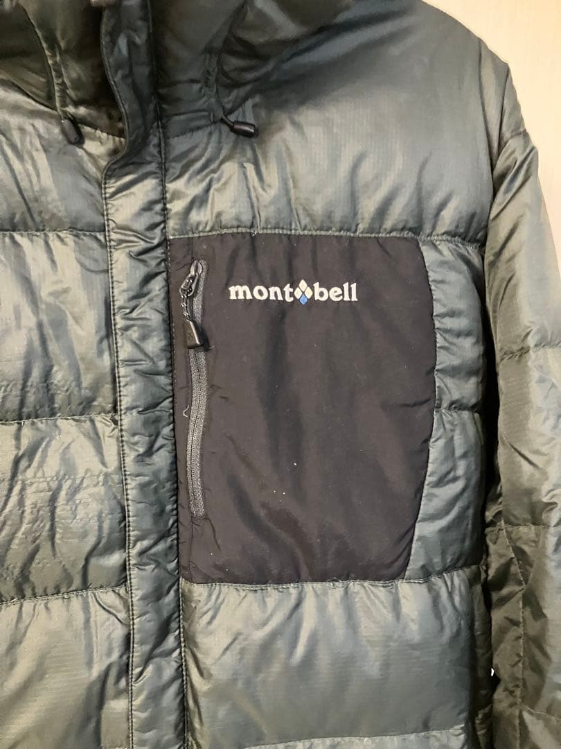 モンベル　スペリオダウン　トラベルコート　Mサイズ リバーシブル　綺麗