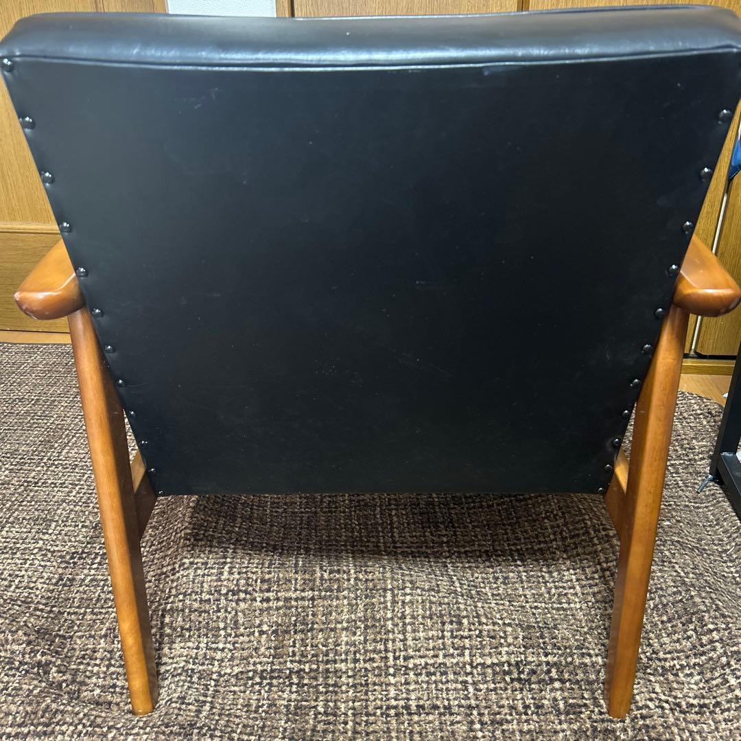 最終価格 カリモク60 Kチェア 1シーター ブラック スペアパーツ付き