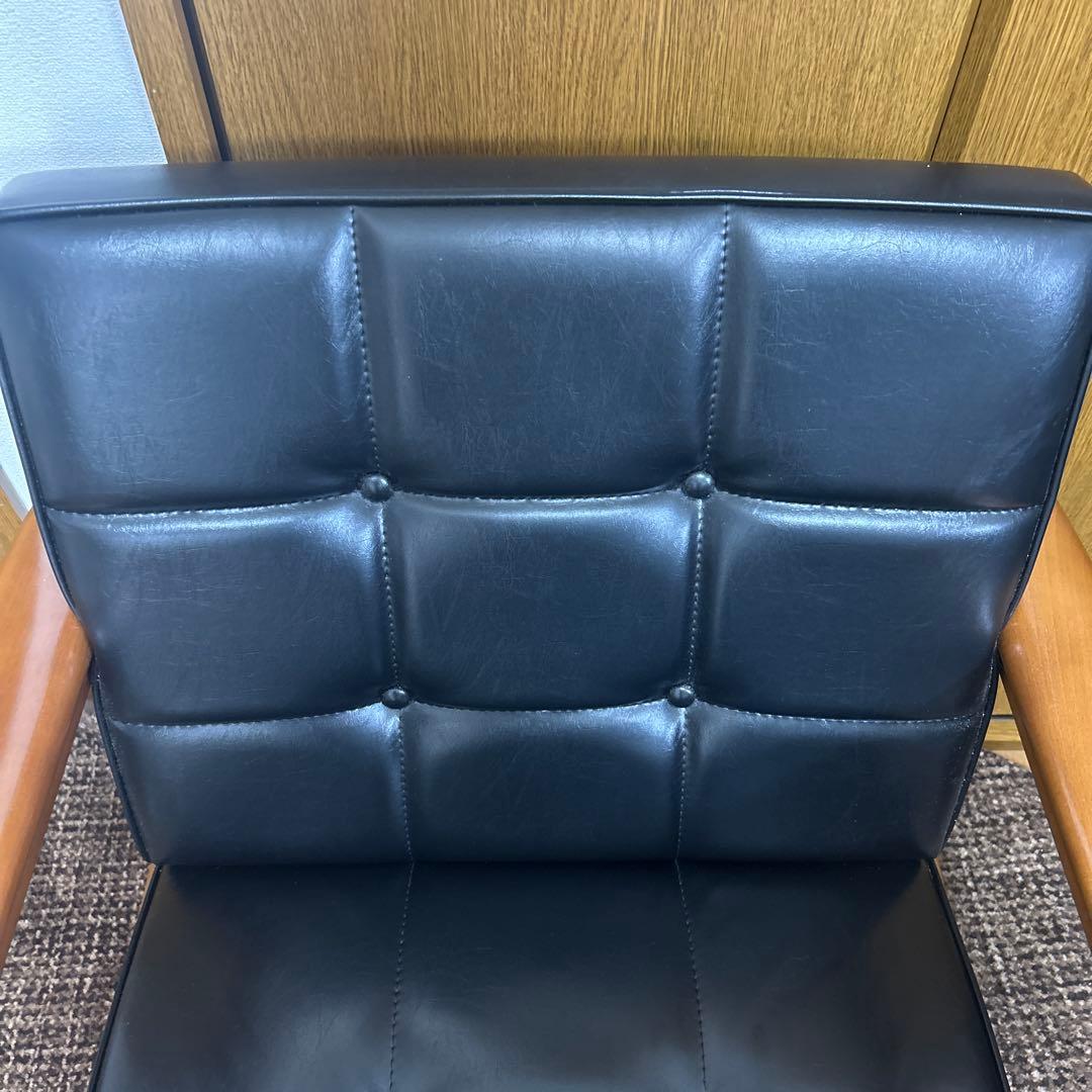 最終価格 カリモク60 Kチェア 1シーター ブラック スペアパーツ付き