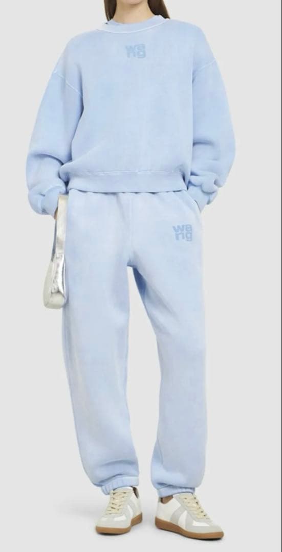 Alexanderwang ボトムスパンツ　ブルー　新品未使用１月限定値下げ中