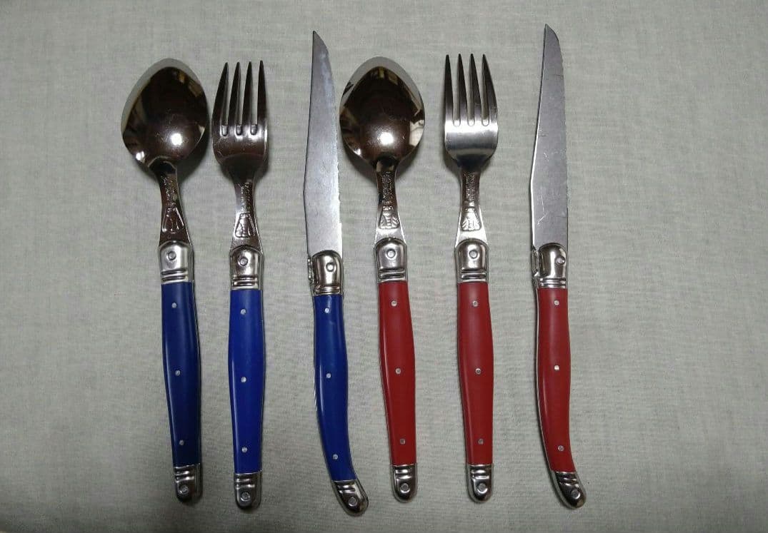 ジャンデュボ ライヨール テーブルスプーン、フォーク、ナイフ　2セット