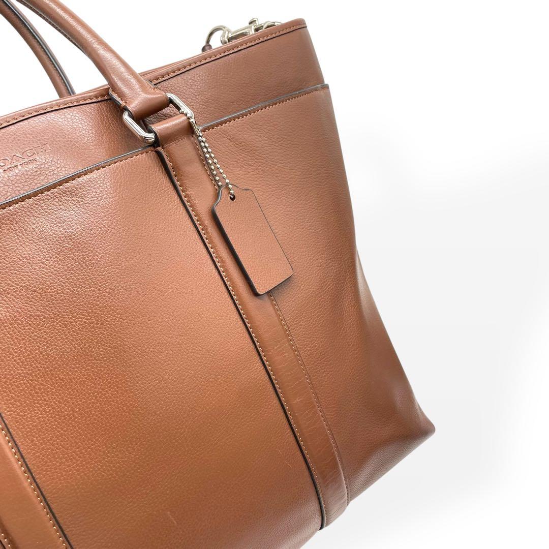 極美品 COACH コーチ メトロポリタン 2way トートバッグ ビジネス