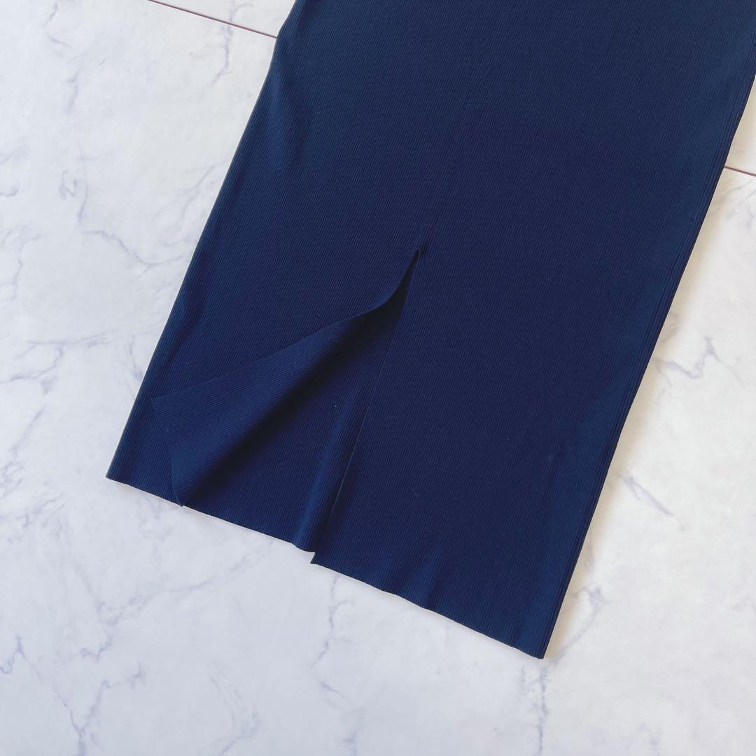 【新品】ドゥーズィエムクラス Diner B RIB タイトスカート ロング