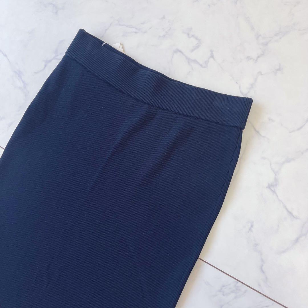 【新品】ドゥーズィエムクラス Diner B RIB タイトスカート ロング