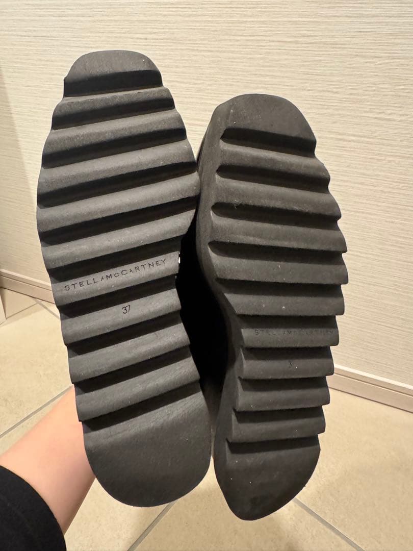 【美品】ステラマッカートニー エリス スタープラットフォームシューズ 37 箱有