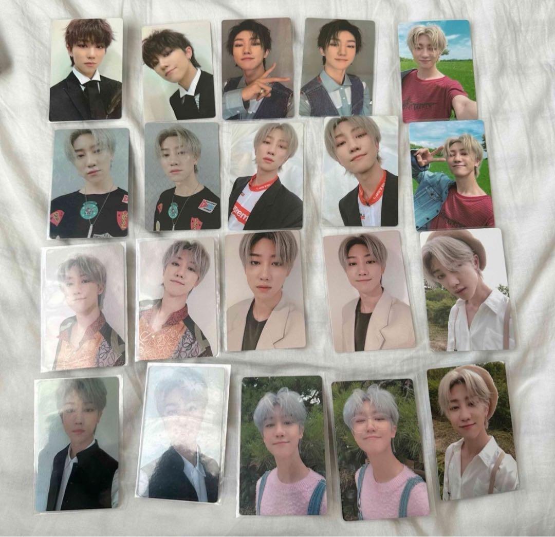 seventeen ミンハオ an ode トレカ ステッカー コンプ セット