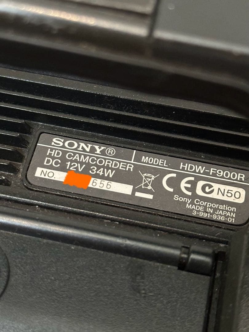 ビデオカメラ HDW-F900R